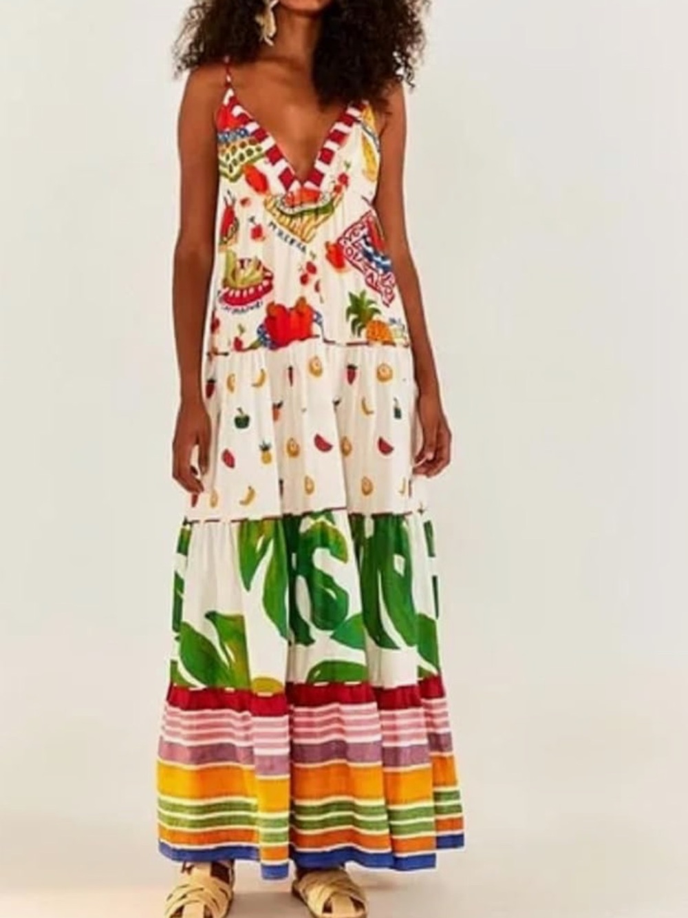 Farm Rio inspired tropical maxi - Picture 3 of 10